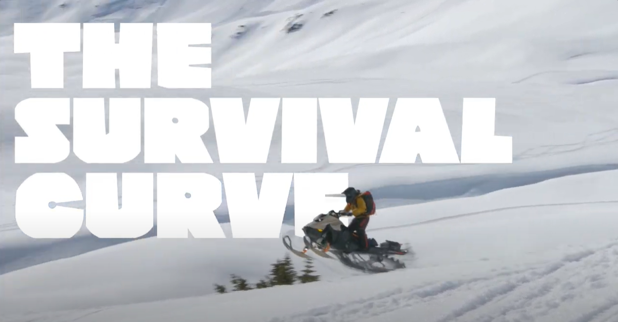 The Survival Curve par Avalanche Canada (EN)