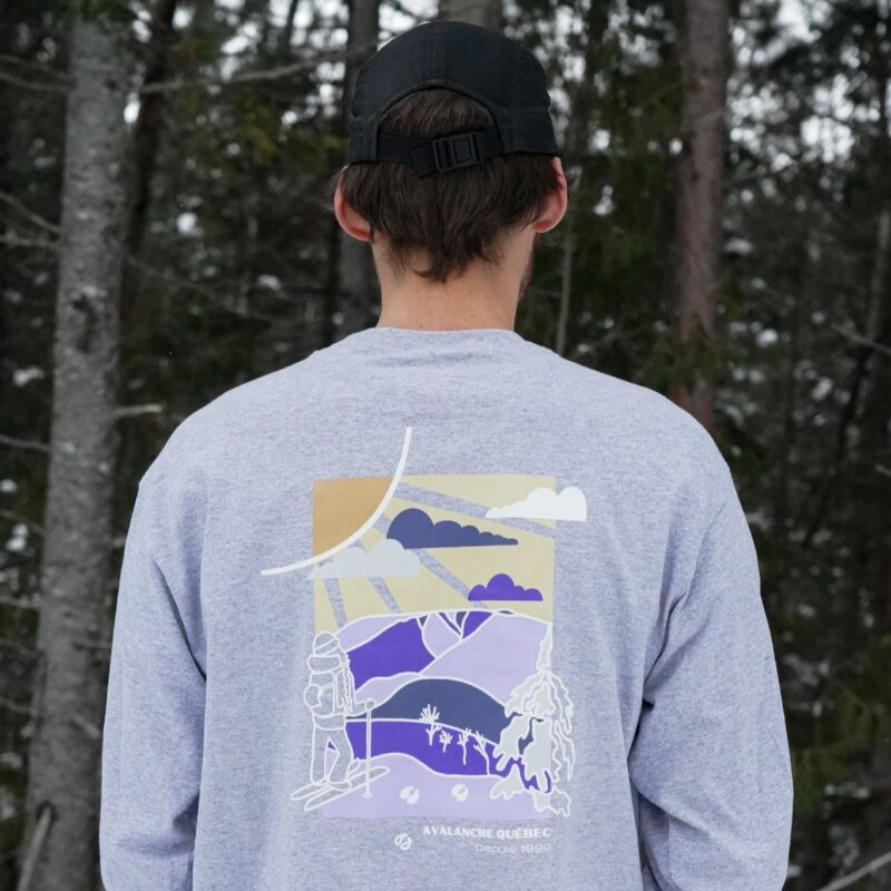 25 years unisex long-sleeved sweater - Heather grey