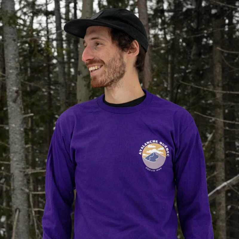 Chandail manches longues 25 ans unisexe - Mauve