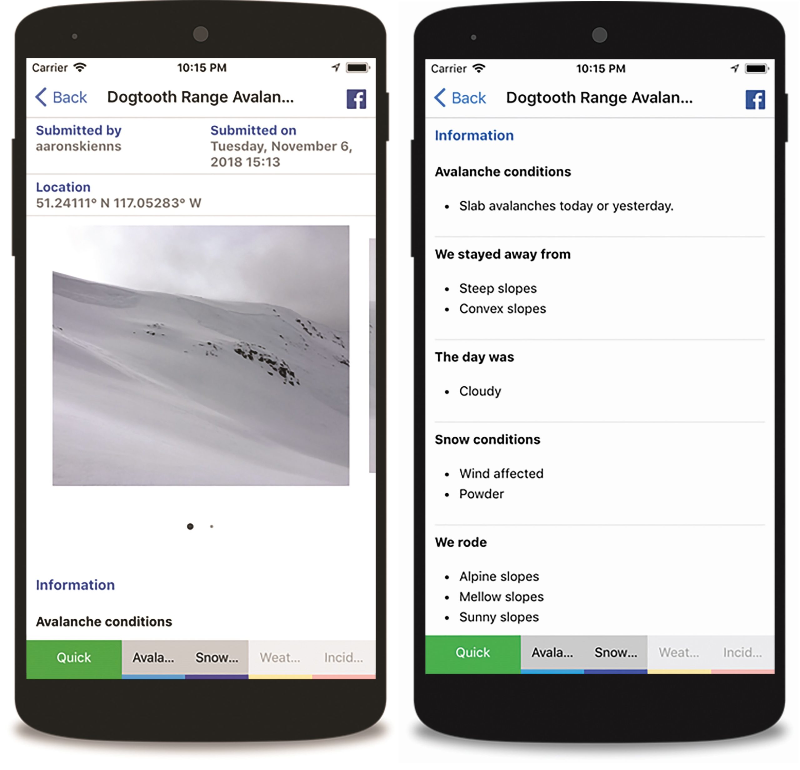 Collage de capture d'écrans MIN-cellulaire