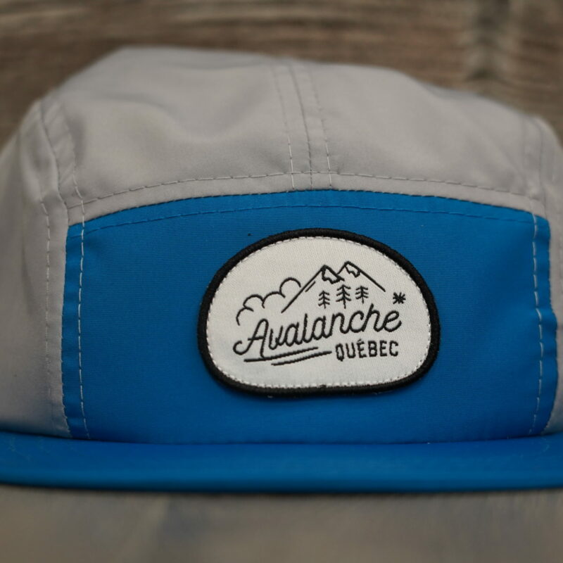 AvQc cap - Blue+gray