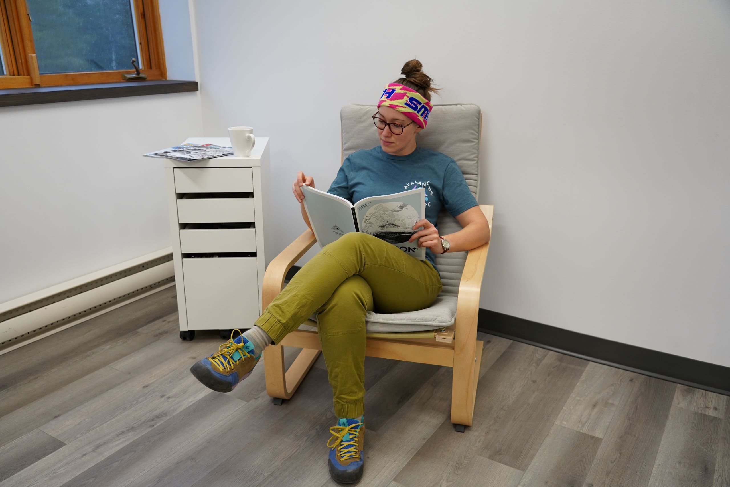 T-shirt Oiseau Unisexe - Bleu – Image 2