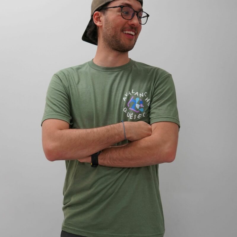 T-shirt Oiseau Unisexe - Kaki