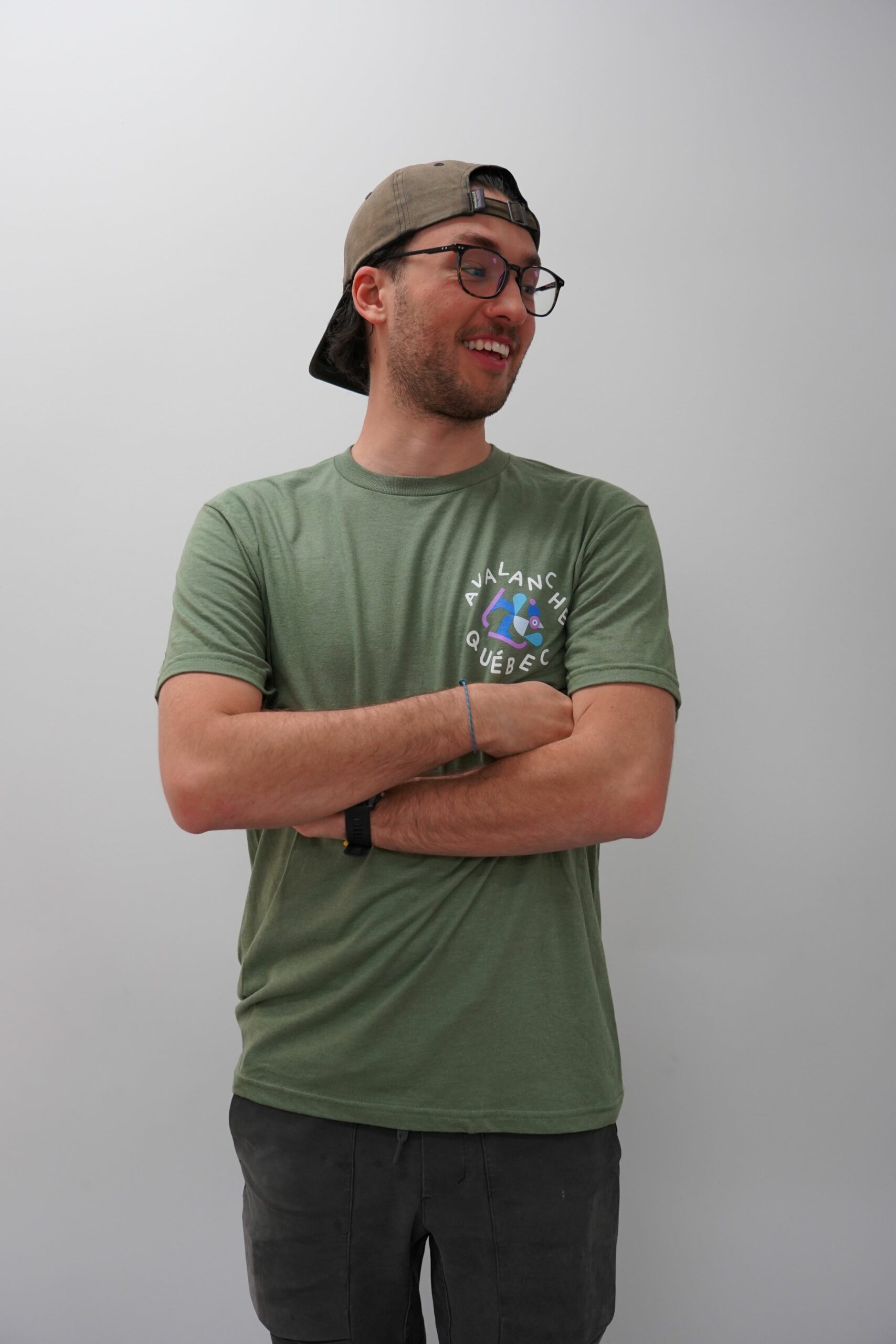 T-shirt Oiseau Unisexe - Kaki