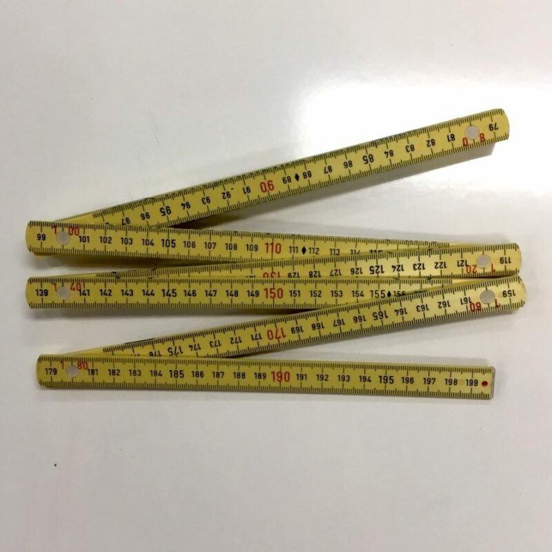Règle pliable 2m